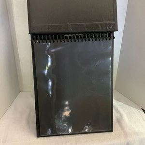 Bondstar portafolio. Stand, flip photo album.